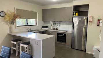 House | Private kitchen | Full-sized fridge, microwave, oven, stovetop