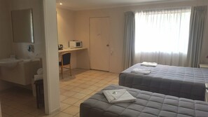 Queen + Single Accessible Room