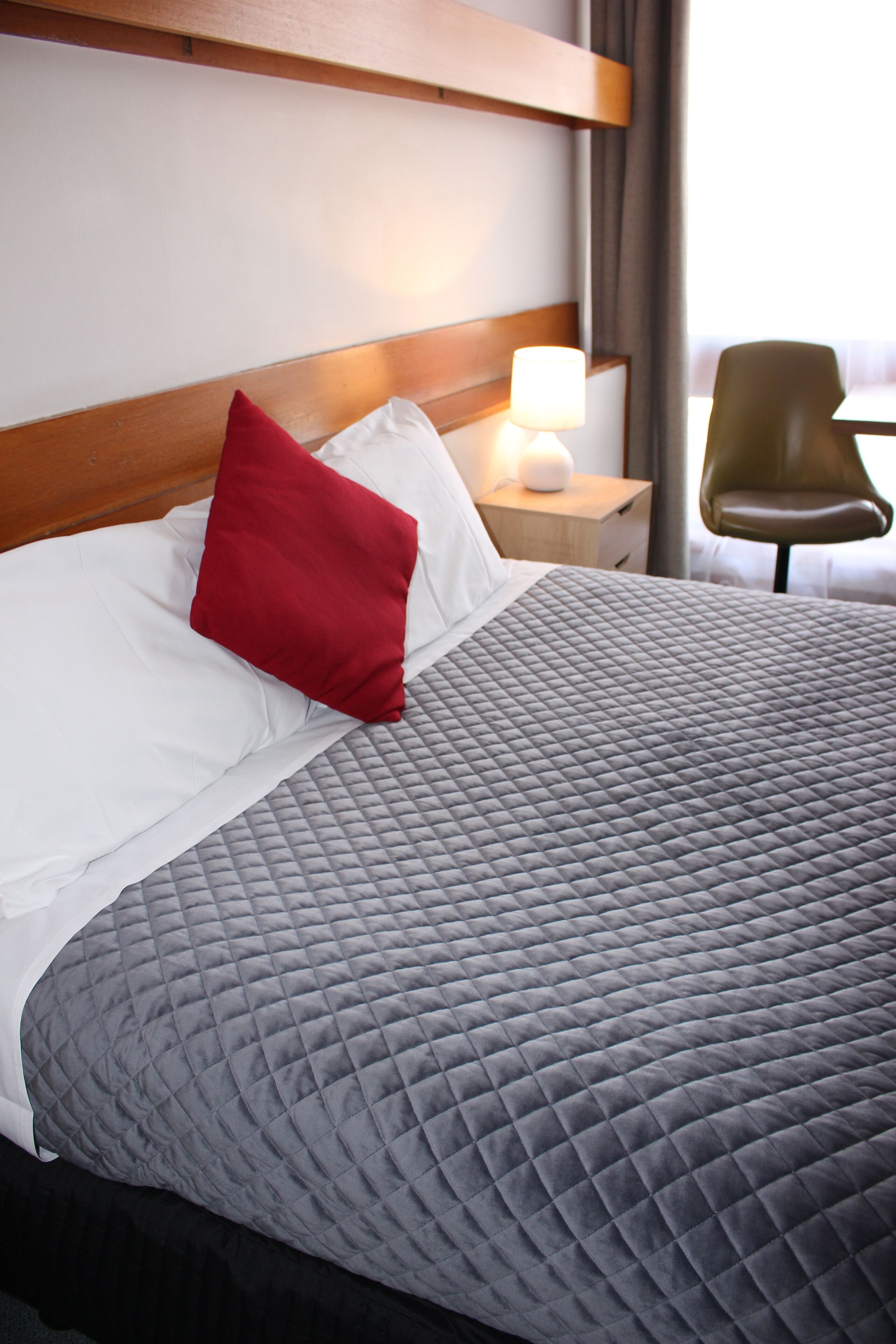 Double Room | Laptop workspace, blackout curtains, iron/ironing board, free WiFi