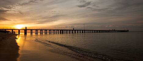 Private beach nearby