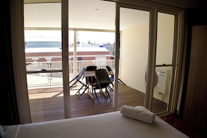 Standard Room, Balcony (King + Single w balcony) | Terrace/patio - The Australian Hotel Motel Dalby (Dalby)