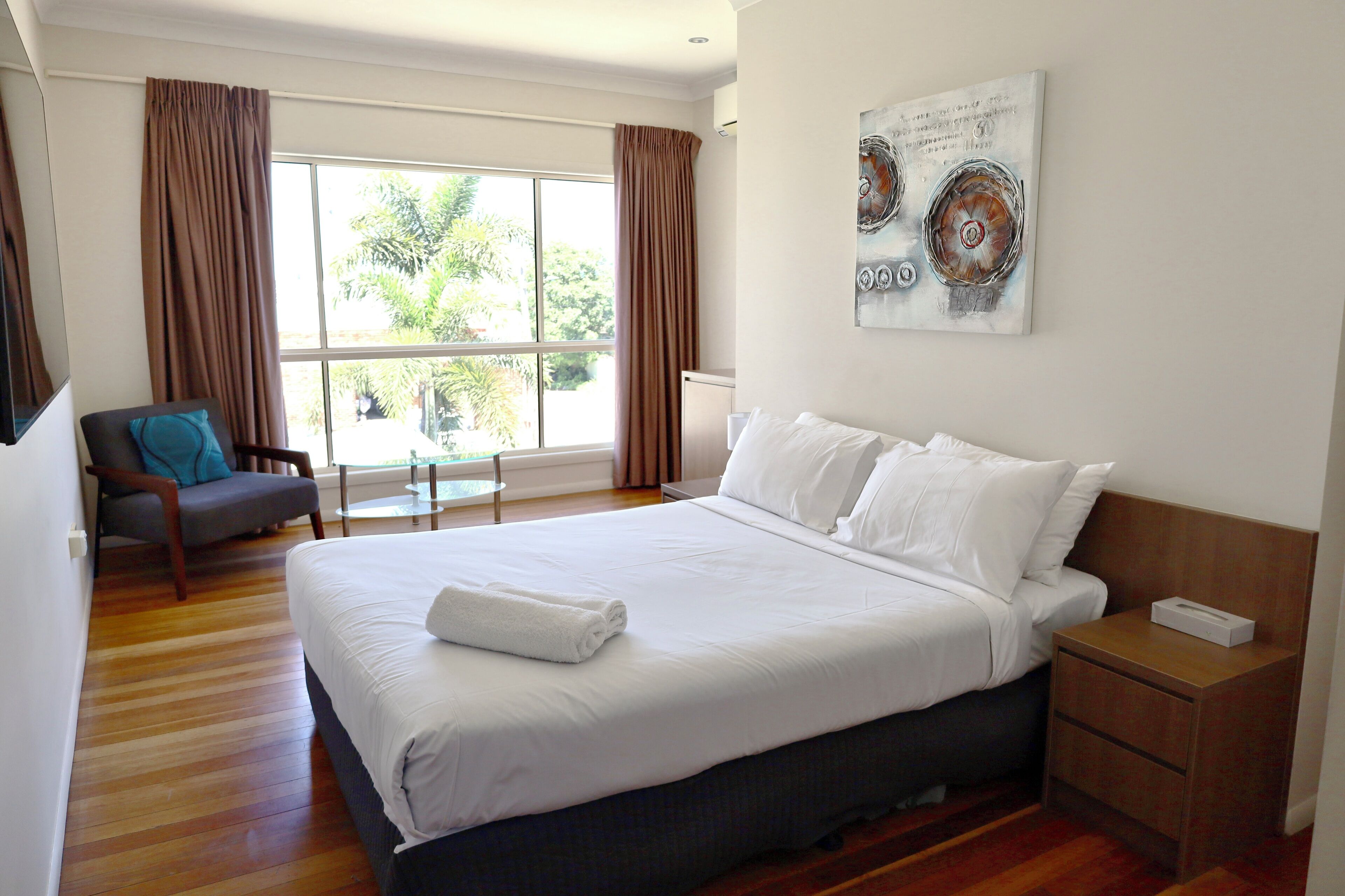 Chambre Standard (Queen Disabled Room) | Lits bébé (en supplément), Wi-Fi gratuit, draps fournis