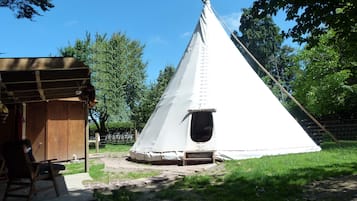 Tente Standard, 1 chambre, non-fumeurs, coin cuisine (Tipi / Teepee) | 1 chambre, décoration personnalisée, ameublement personnalisé