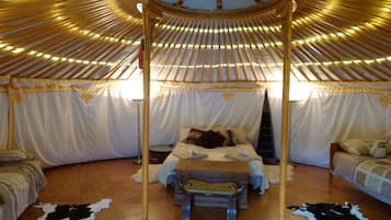 Yurt / Mongolian Ger | Living area | Music library, video library