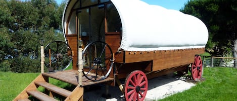 Luksushusvogn, 1 soverom, ikke-røyk, kjøkken (Colonial Wagon + Sleep Out) | Fasade