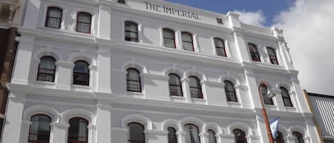 Façade de l’hébergement