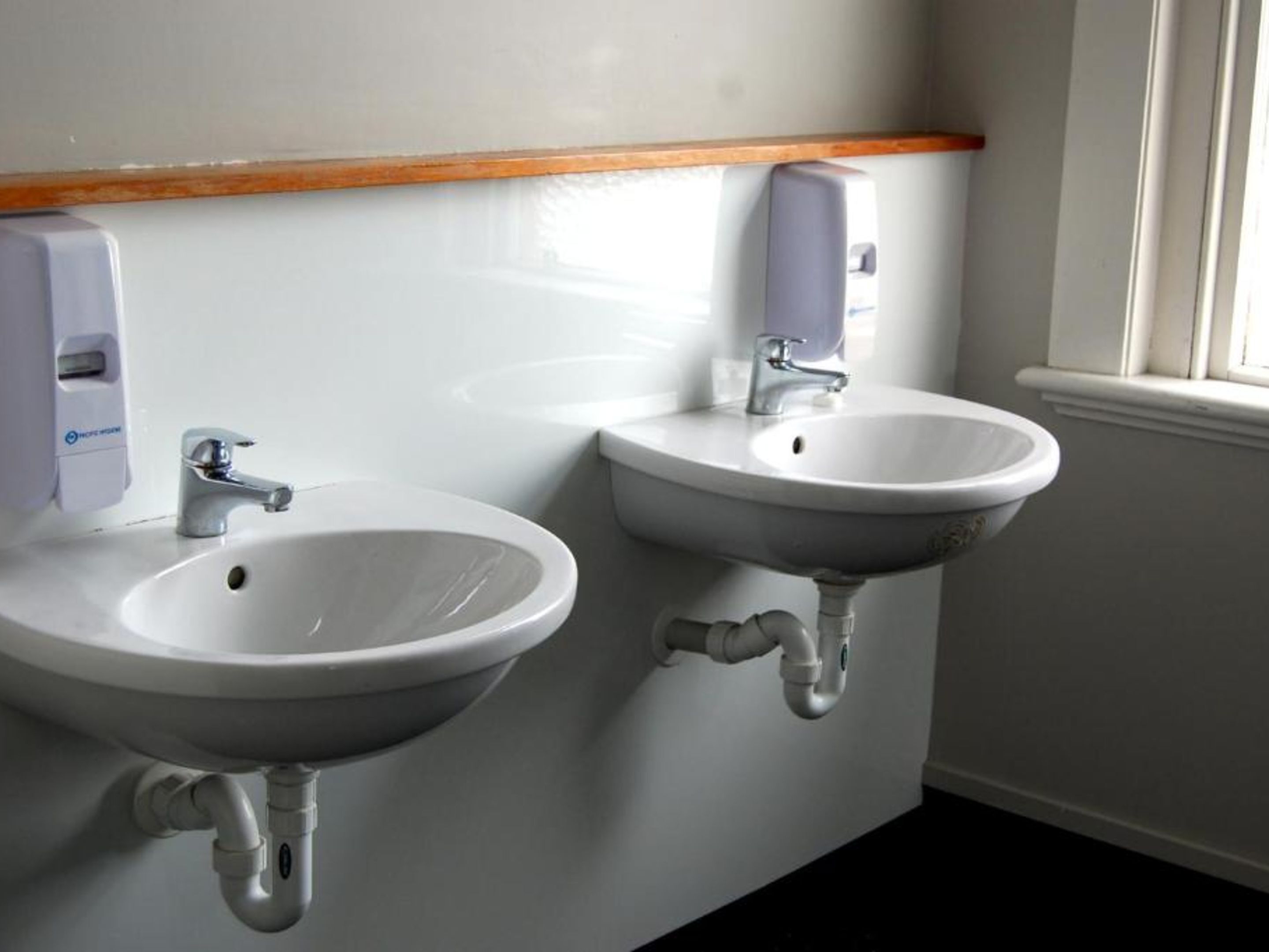 Shared bathroom