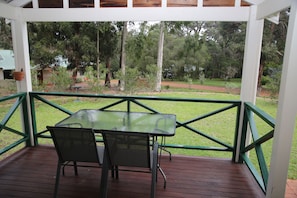 Estúdio standard, cozinha (Heron Spa Chalet) | Sacada