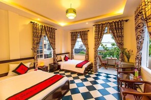 Family Room, Balcony | View from room - Moon's Homestay (Da Nang)