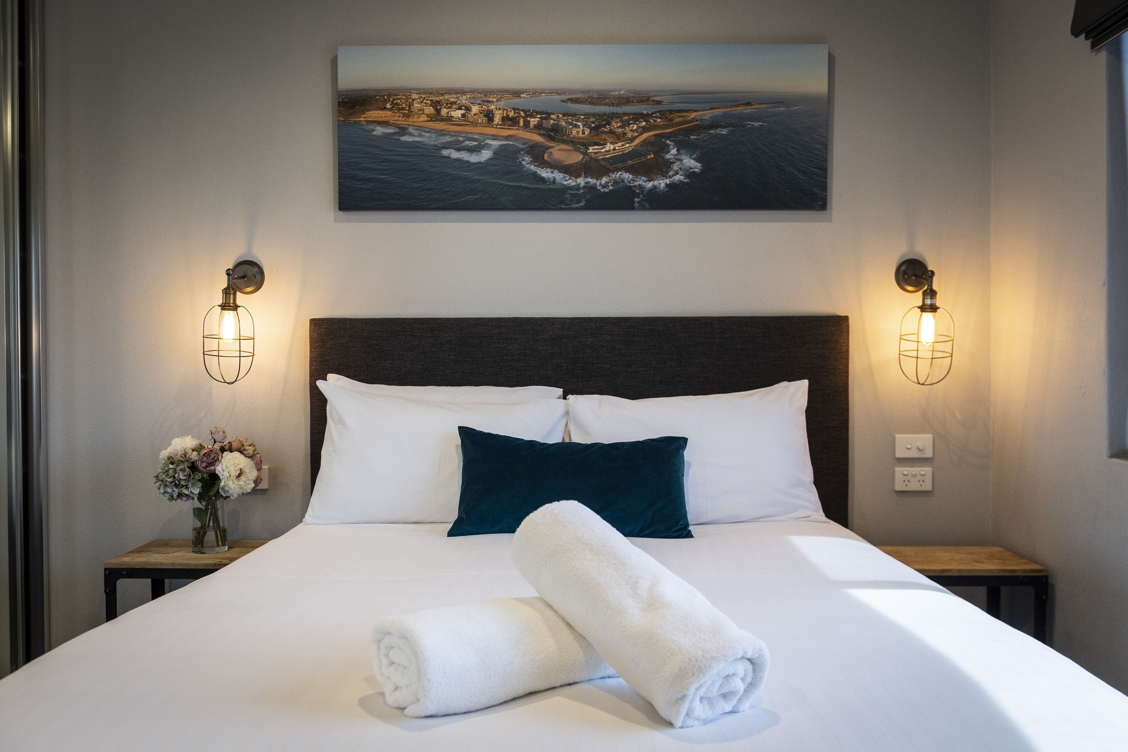 Two Bedroom Apartment with Pool View | Blackout drapes, iron/ironing board, free WiFi, bed sheets