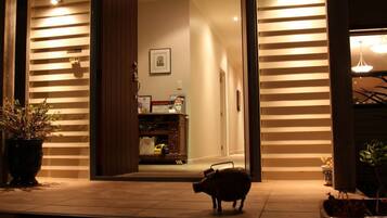 Façade de lâhĂ©bergement