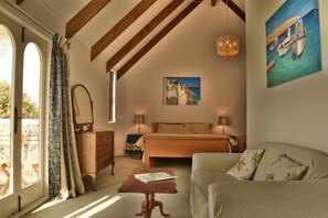 Dobbeltrom – premium, 1 queensize-seng, sjøutsikt (Kingfisher) | Sengetøy i egyptisk bomull og sengetøy av topp kvalitet