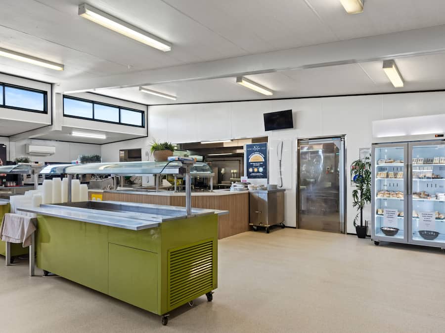 Buffet breakfast for a fee