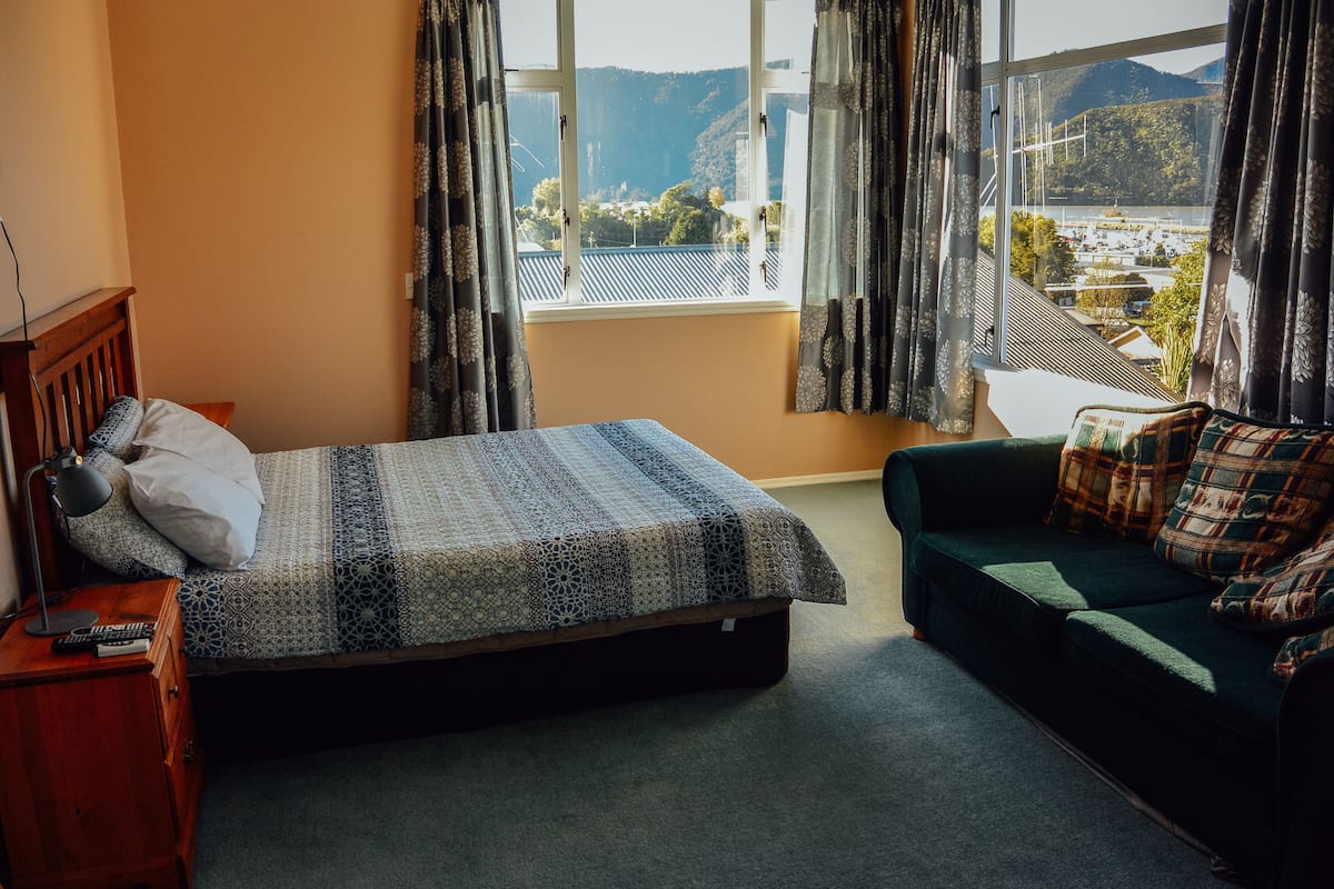 Departamento Deluxe, 1 habitación, baño privado, vista al mar | Wifi gratis y ropa de cama 