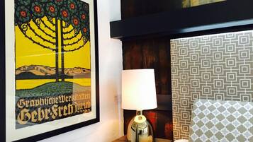 Desk, blackout drapes, iron/ironing board, free WiFi