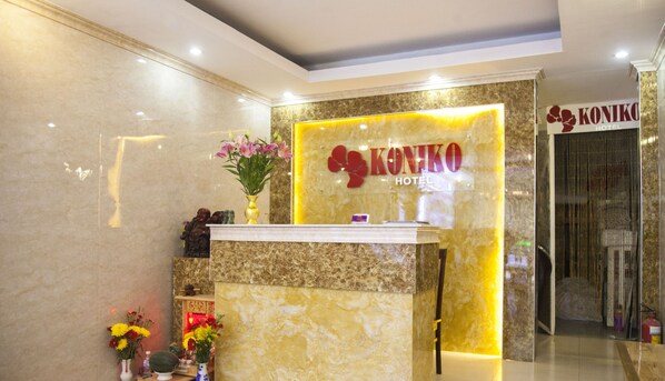 Check-in/check-out kiosk - Koniko hotel (Ho Chi Minh City)