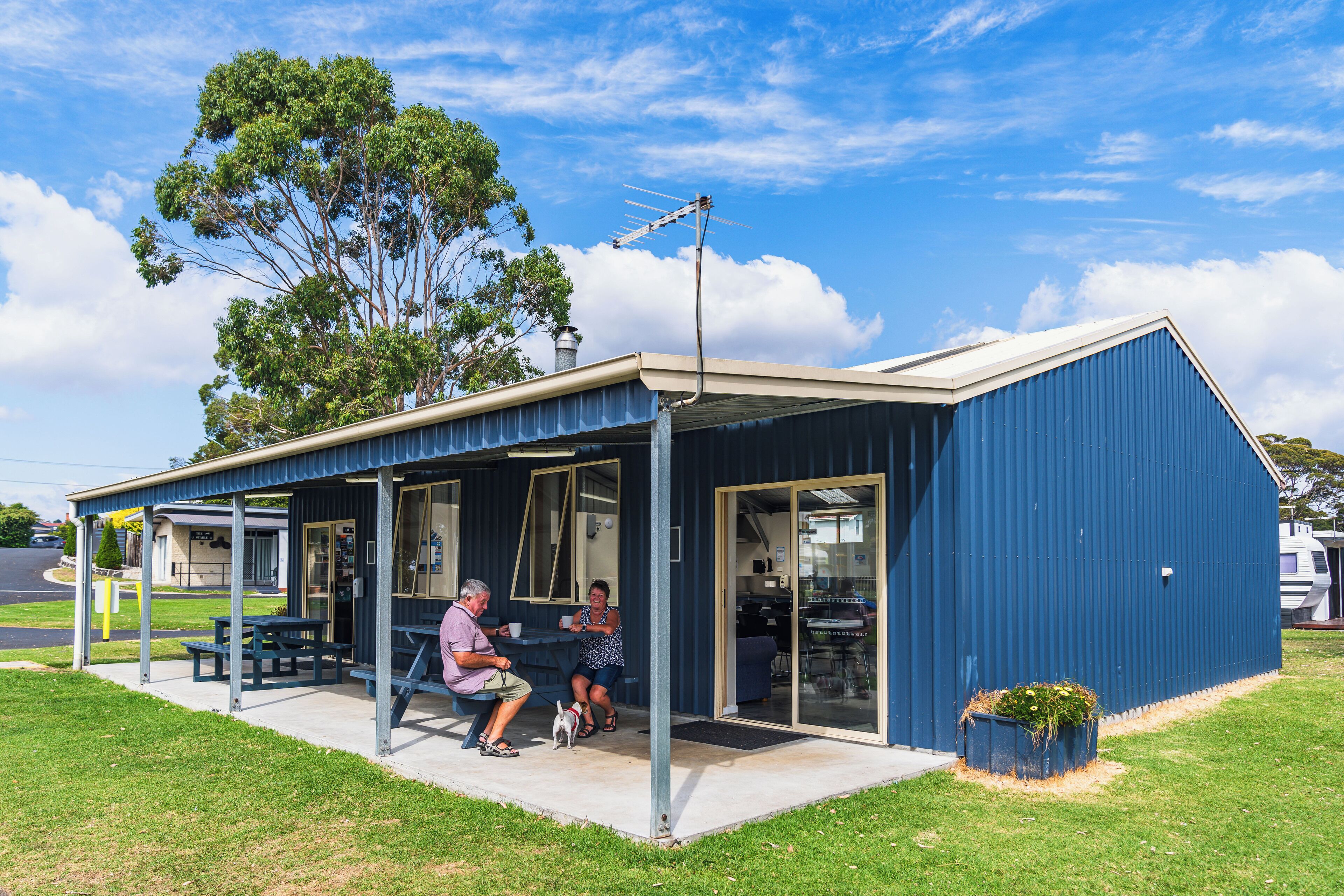 Opções para refeição ao ar livre