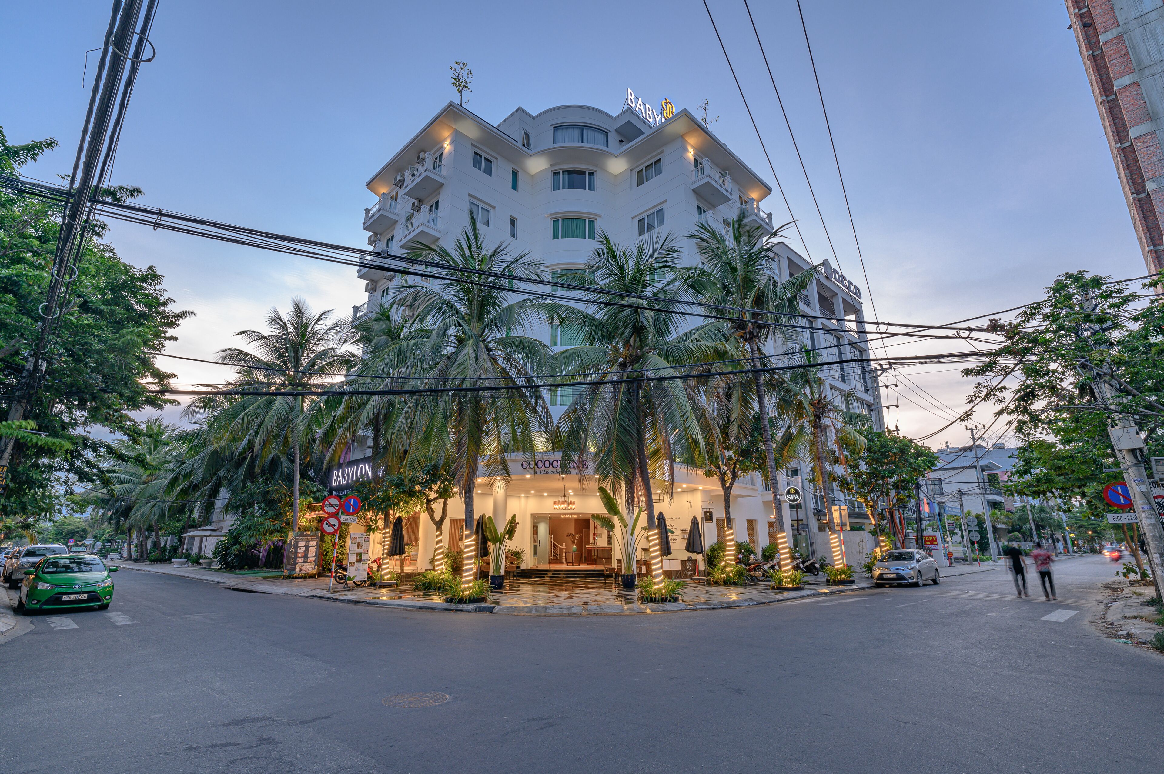 Konaklama yerinin ön cephesi