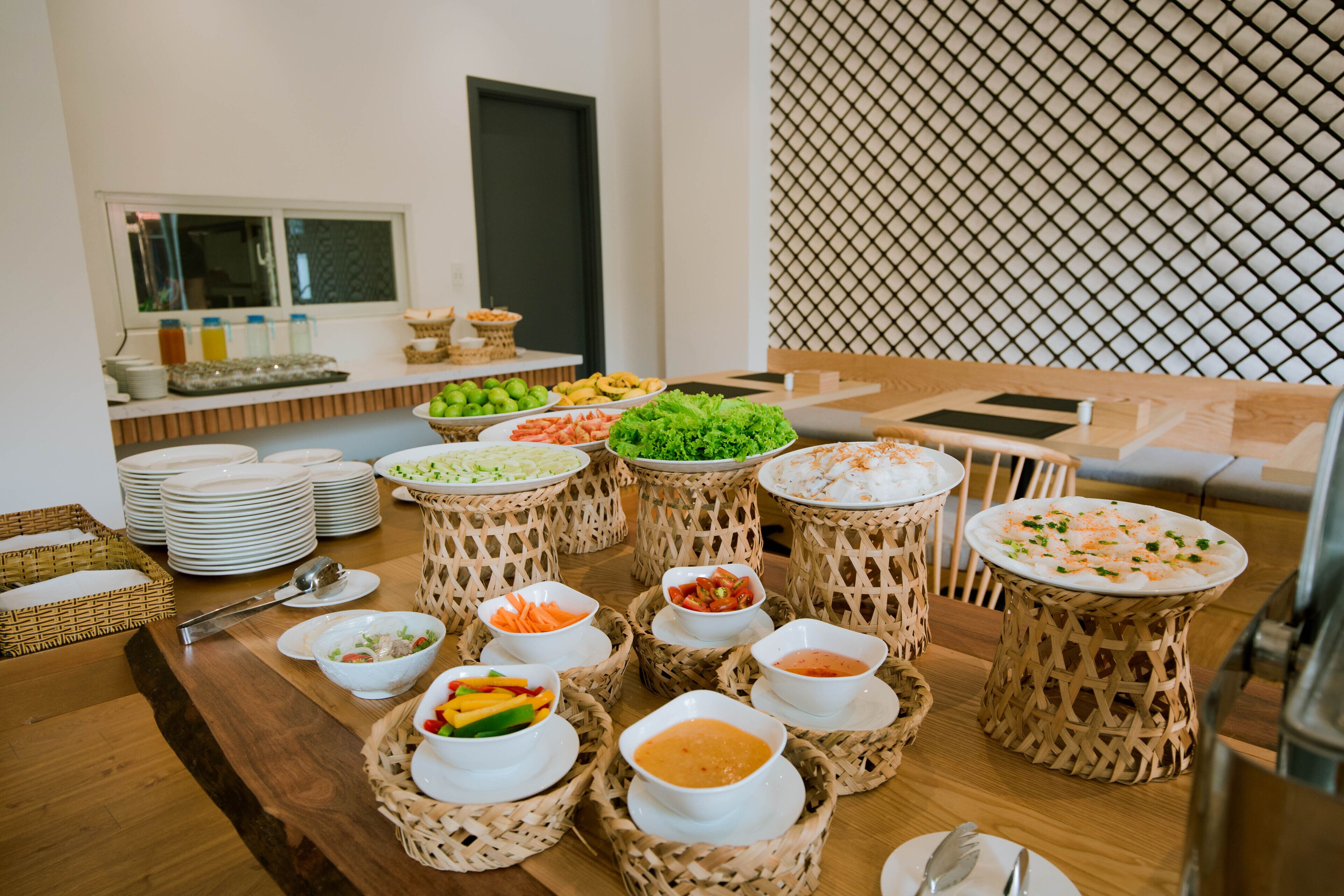 Breakfast buffet