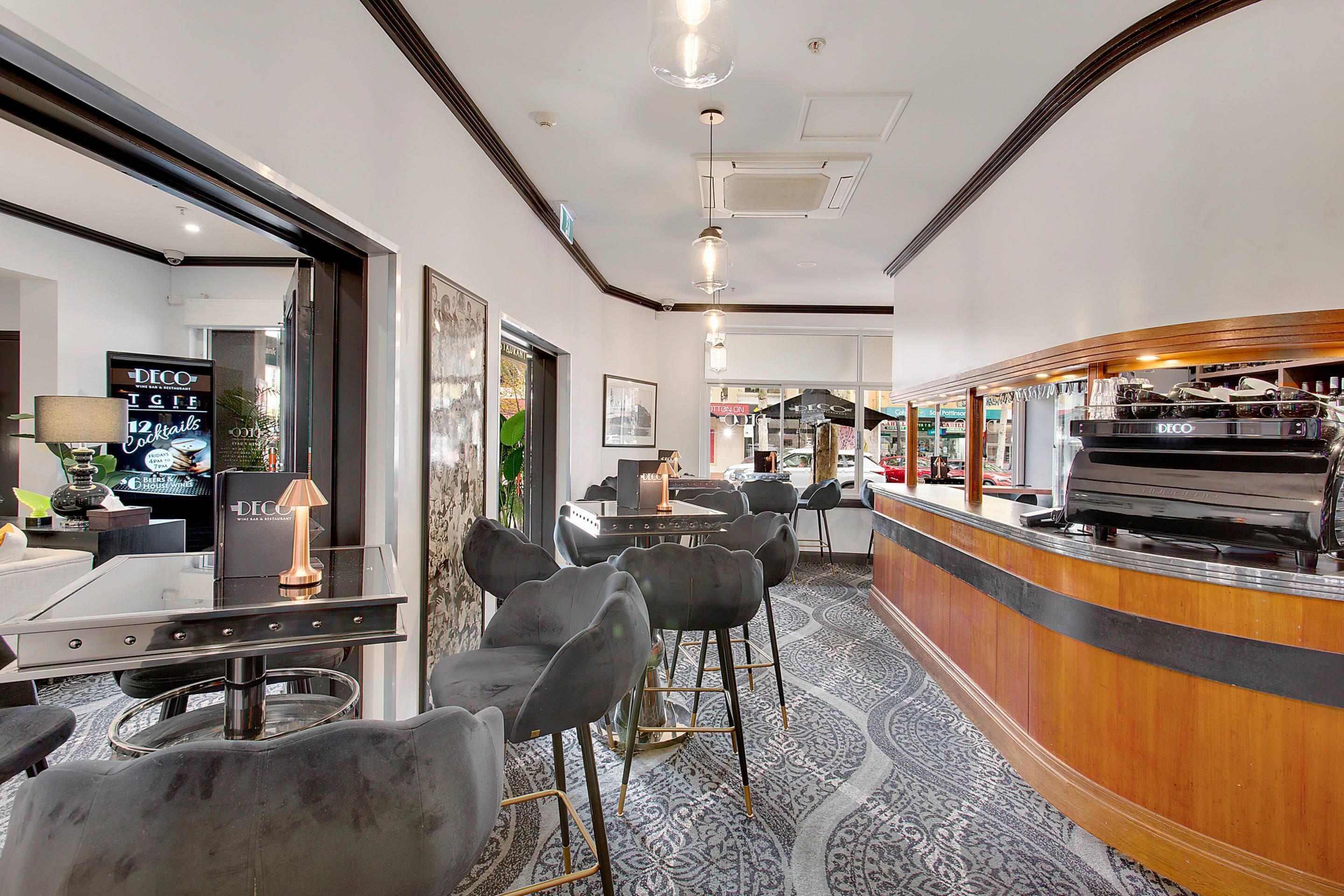 Lunch and dinner served, Mediterranean cuisine