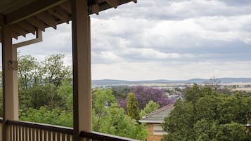 Uitzicht vanuit accommodatie