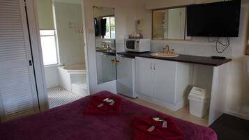 Spa Suite | Individually decorated, desk, blackout curtains, free WiFi