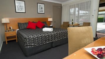 Desk, iron/ironing board, free WiFi