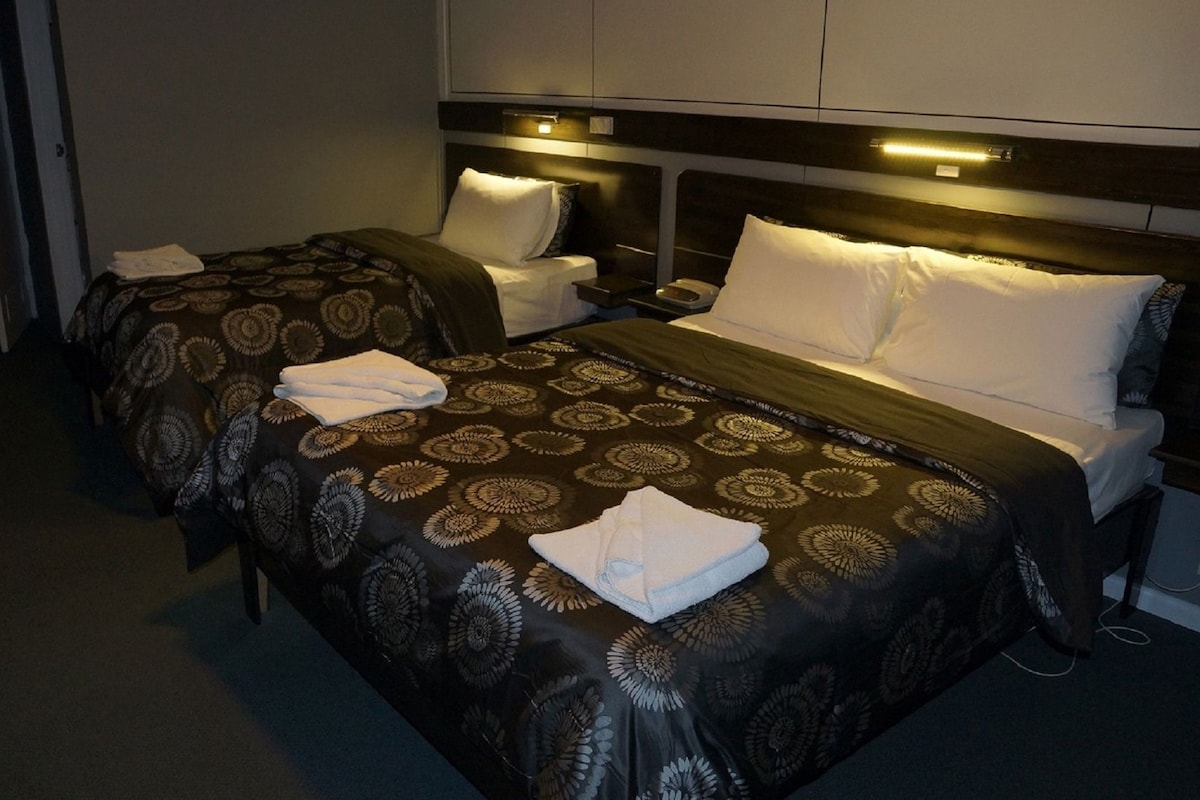 Desk, iron/ironing board, free WiFi, bed sheets