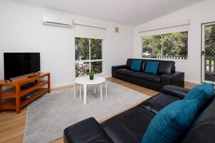 2 Bedroom Holiday Home | Living area | TV, DVD player