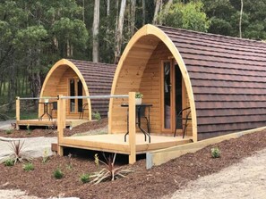 Glamping Pod with Ensuite | Terrace/patio