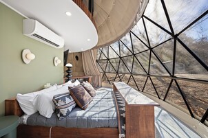 Magnificent Mega Dome Ensuite | Down comforters, bed sheets