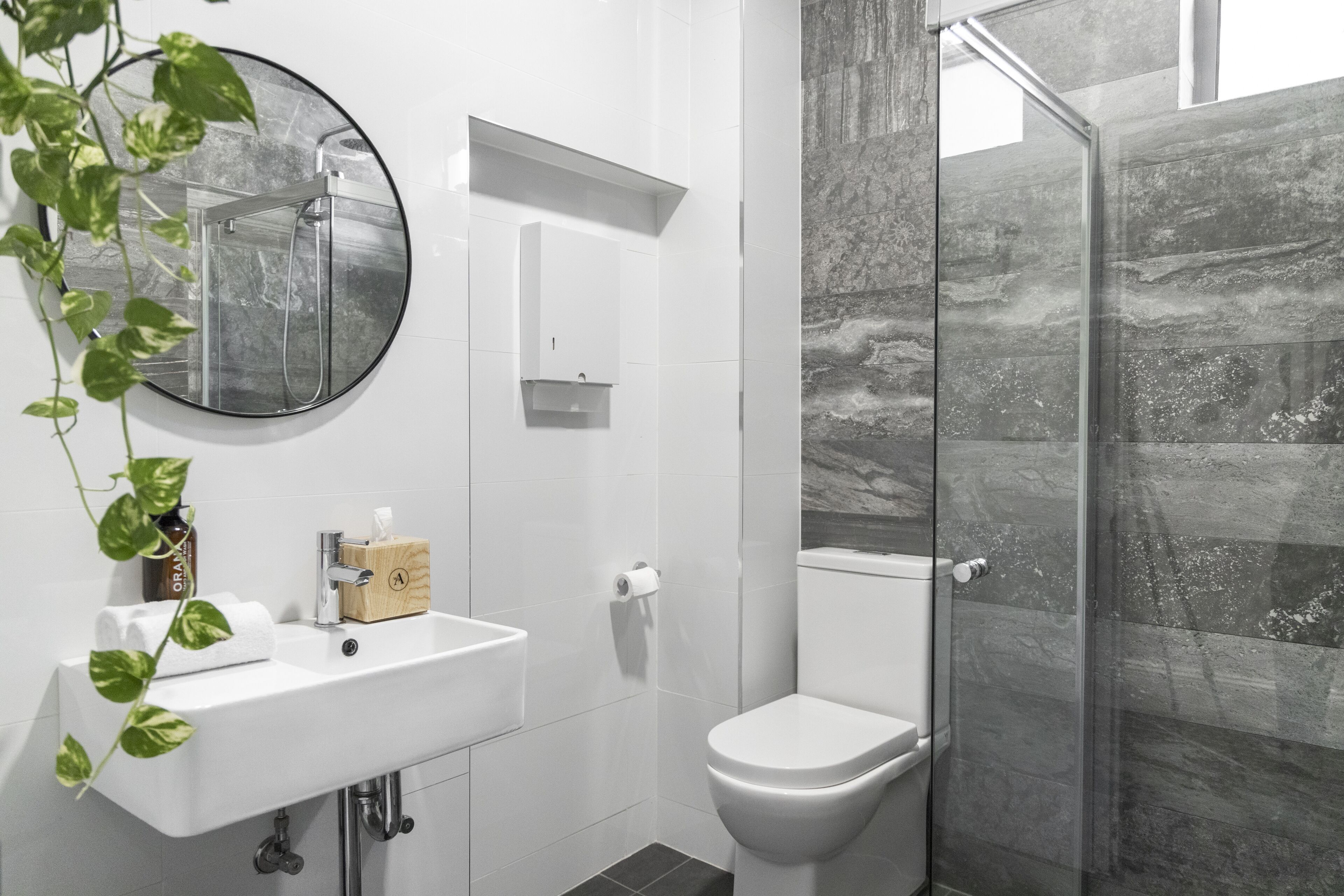 Regadera, regadera tipo lluvia, amenidades de baño gratuitas, toallas 