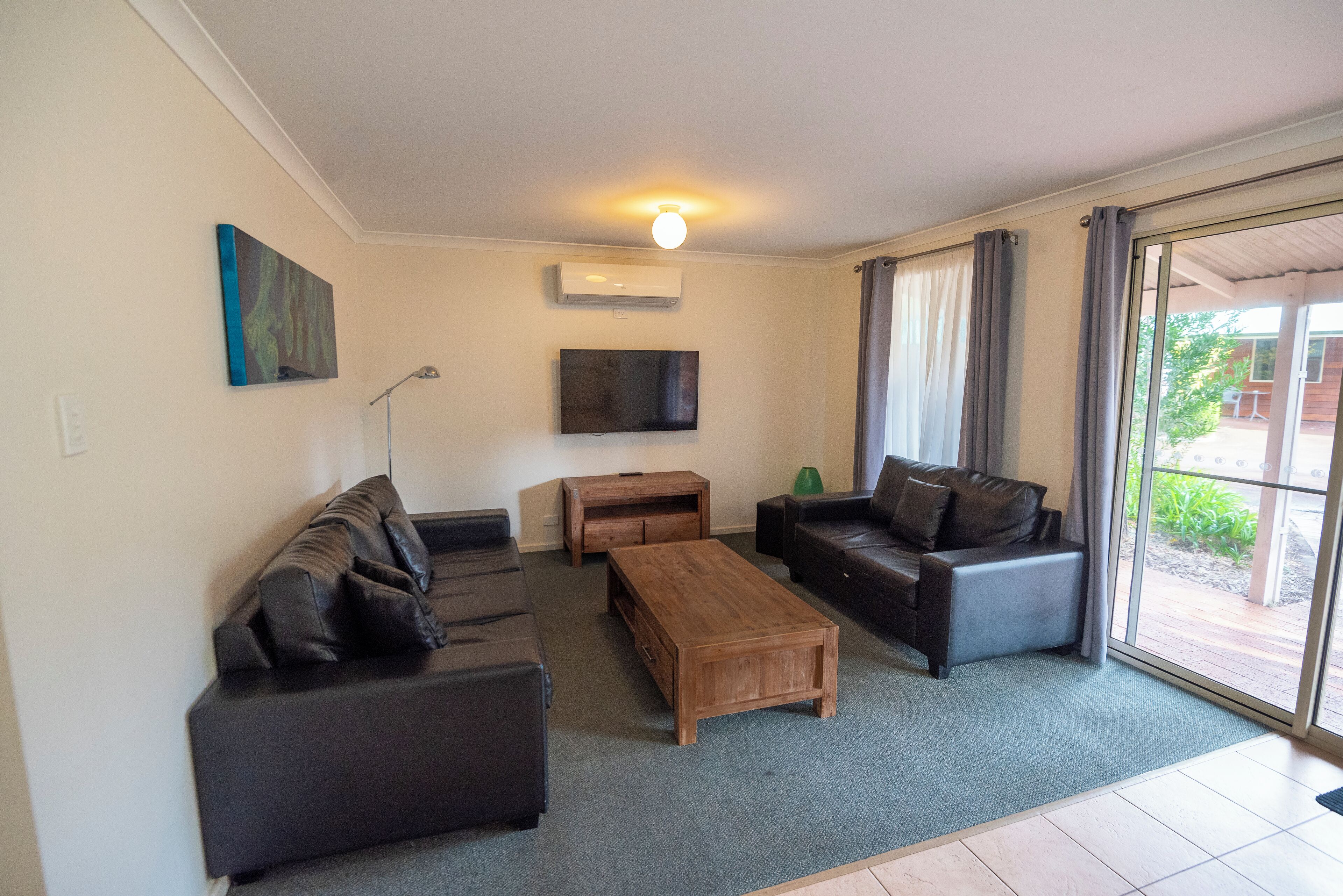 2 Bedroom Cottage  | Living area | Flat-screen TV, DVD player