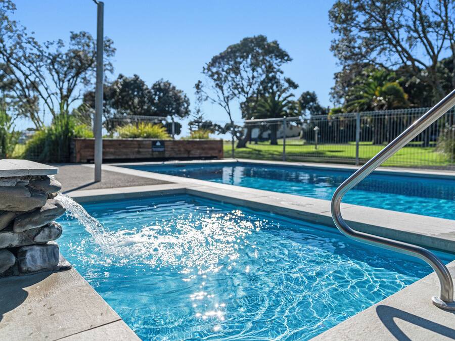 Seasonal outdoor pool