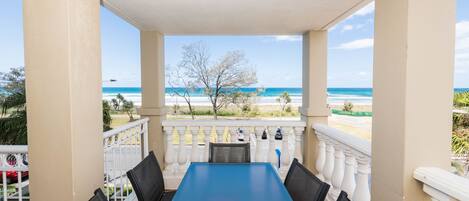 2 Bedroom Ocean-Side Apartment | Terrace/patio