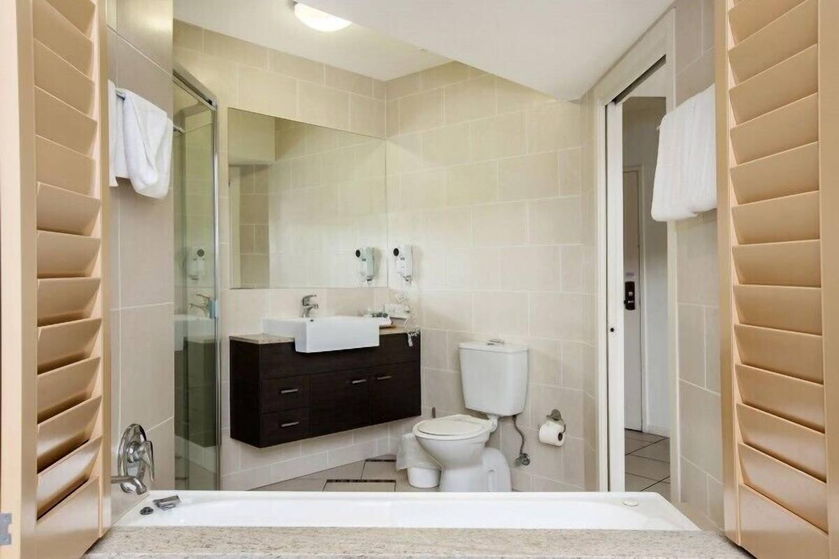 Chambre Deluxe, vue océan | Salle de bain