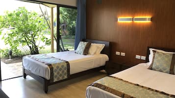 Blackout drapes, soundproofing, iron/ironing board, free WiFi