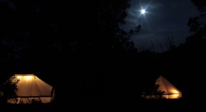 Front of property – evening/night