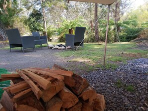 Luxury Family Glamping Tent | Terrace/patio