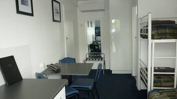 Bunk room | Iron/ironing board, free cots/infant beds, bed sheets