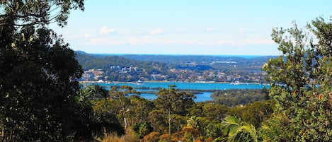 Vue depuis l’hébergement