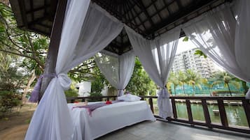 Body treatments, aromatherapy, reflexology