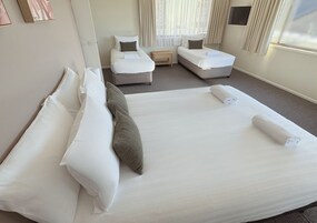 Apartment, 2 Bedrooms | 1 bedroom, blackout drapes, iron/ironing board, free WiFi