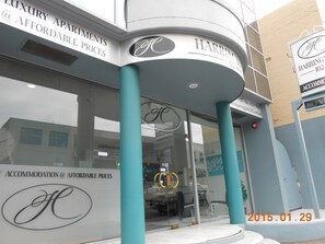 Entrada de la propiedad