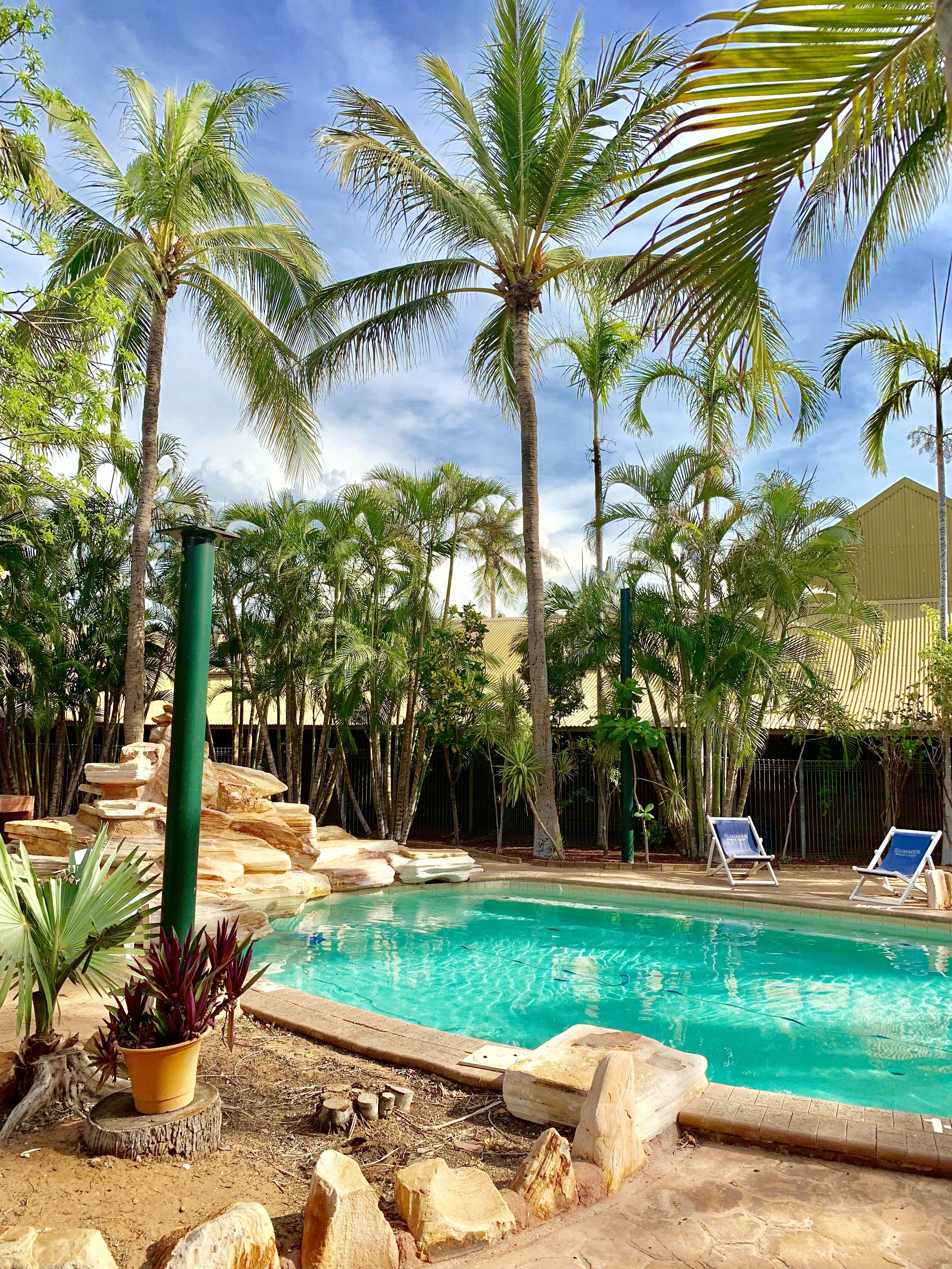 Standard Double or Twin Room, Pool View | View from room