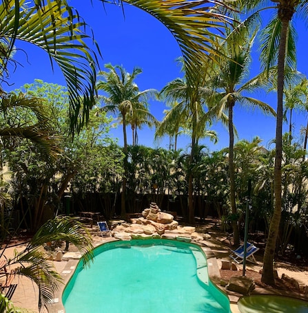 Vista desde la habitación. Roebuck Bay Hotel