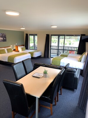 Superior Studio, Multiple Beds, Non Smoking, Kitchenette (Upstairs) | Free WiFi, bed sheets - Haast River Motels & Holiday Park (Haast)