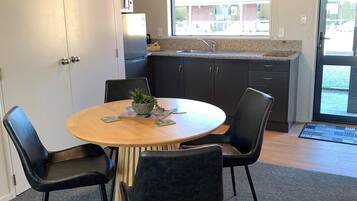 Family Studio, Multiple Beds, Non Smoking, Kitchenette (Ground) | Private kitchen
