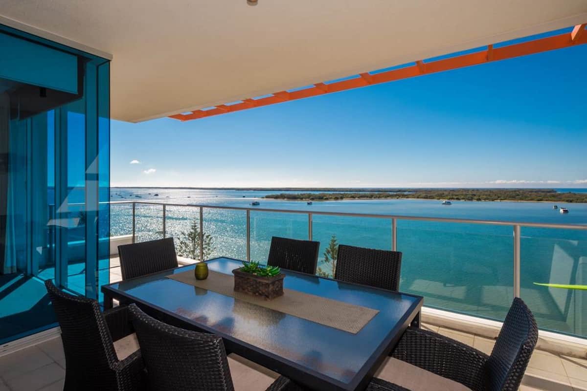 Two Bedroom Apartment with Broadwater View | Balcony