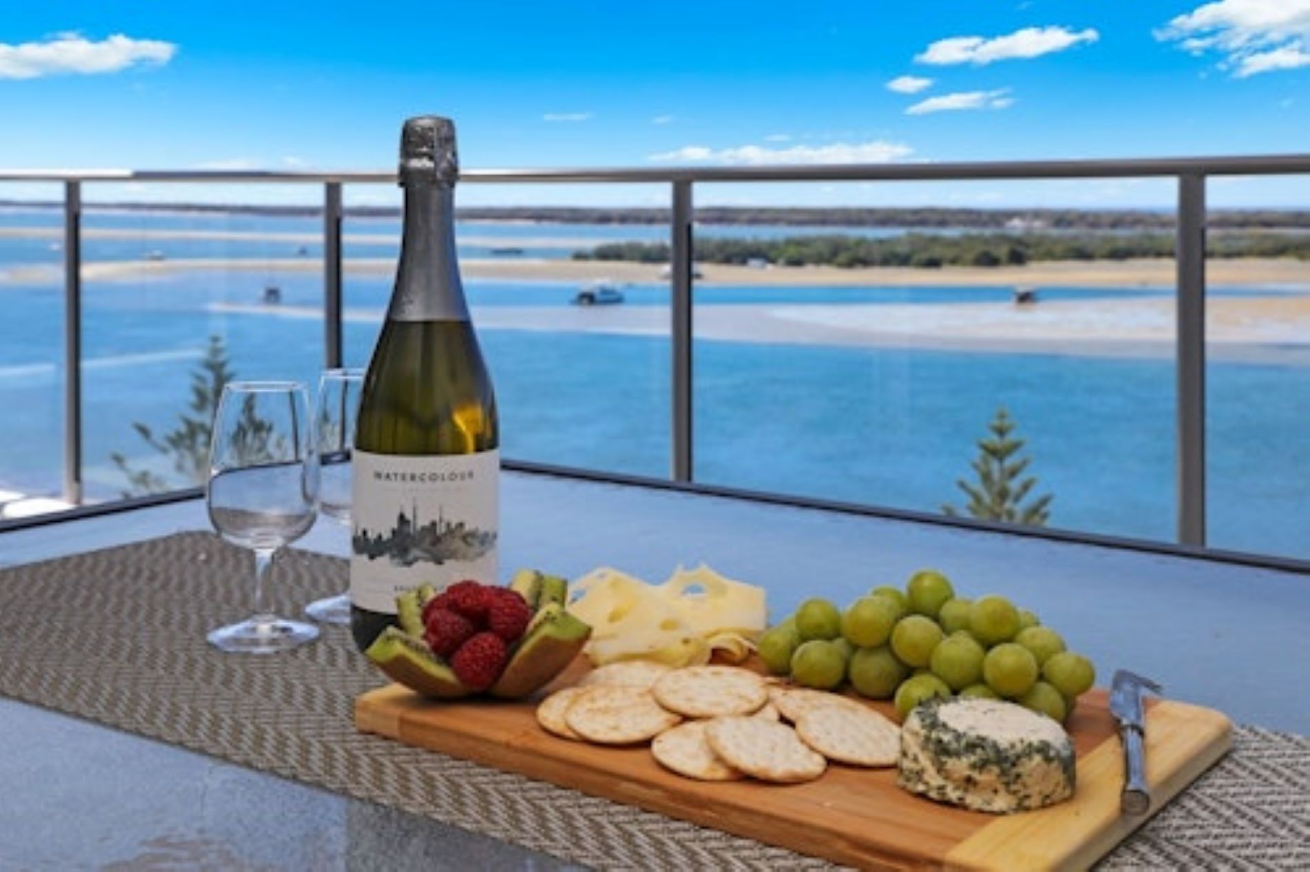 2 Bedroom Superior Apartment with Broadwater View | Balcony view